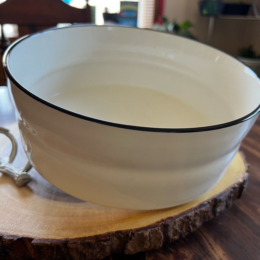 Ceramic dog bowl